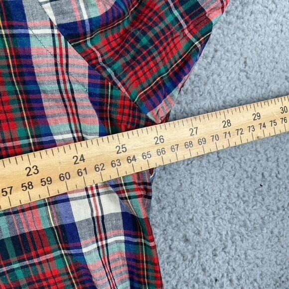 VTG Ralph Lauren Blaire Button Down Shirt Men's XL Red Green Blue Plaid - Picture 5 of 10